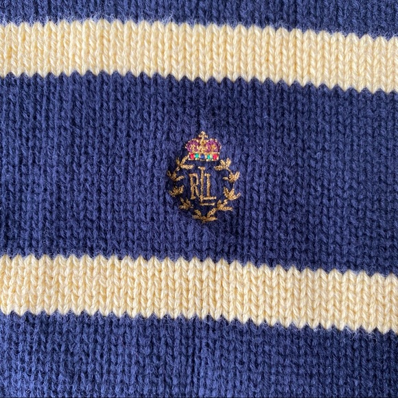 Lauren by Ralph Lauren 100%Cotton Crewneck Sweater - Picture 4 of 4